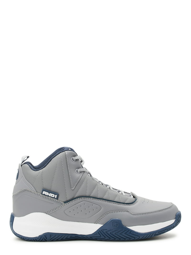 バイ・アンド・バイ AND1 Men's Streetball Basketball Shoes High-Top - Walmart.com