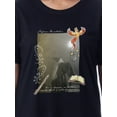 thumbnail image 2 of Harry Potter Womens' Albus Dumbledore Photograph Sleep Pajama Shirt, 2 of 5