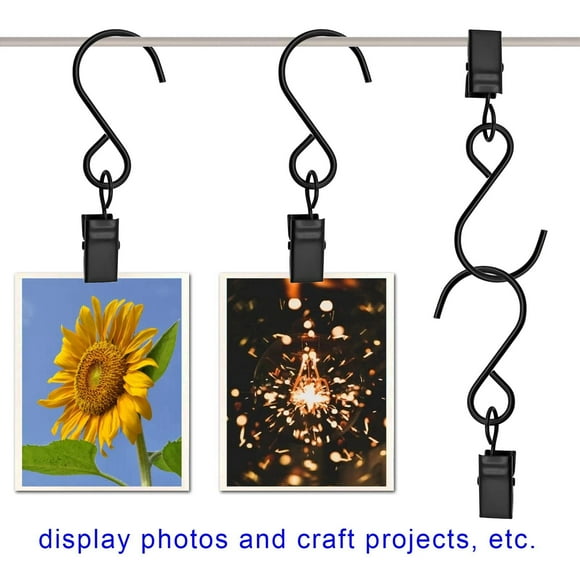 Hooks Curtain Clip Buckle European Style Curtain Accessories 20Pcs Durable Lightweight Utility for Home Easy Installation 20PCS