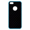 Random Order Accessories Flexible Gel Case for iPhone 5/5s/SE - Black / Blue