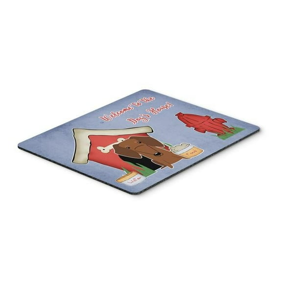 Carolines Treasures  Dog House Collection Dachshund Red & Brown Mouse Pad - Hot Pad or Trivet