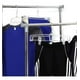 thumbnail image 3 of Rack Para Ropa Doble Ajustable Con Ruedas Acero Inox Namaro Namaro Design 423300, 3 of 6