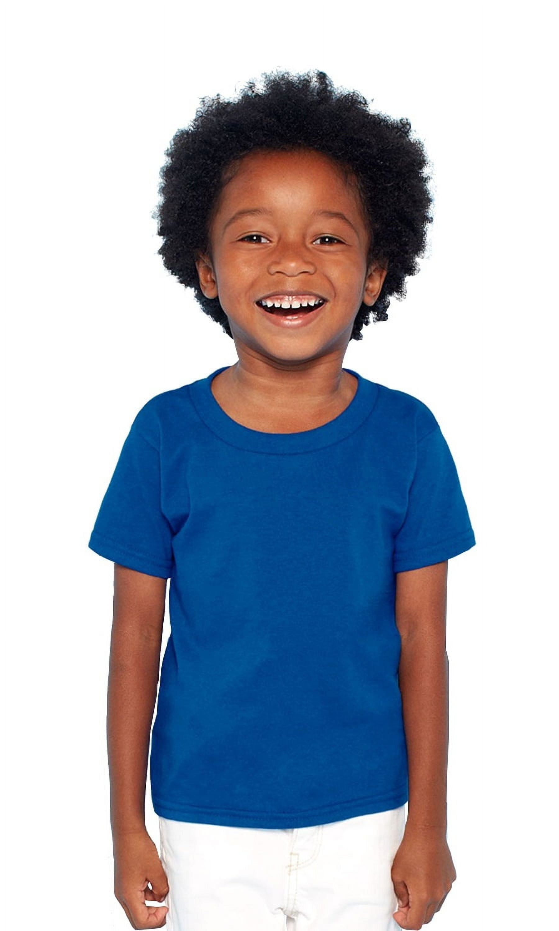 Gildan Boys Heavy Cotton T-Shirt — 100% Cotton Preshrunk Jersey Tee For Kids, XS To XL