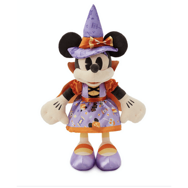 Halloween Minnie Mouse Plush 2022 Just Play Disney Halloween Bean Plush Minnie Mouse Kids Toys For Ages 2 Up Walmart Com