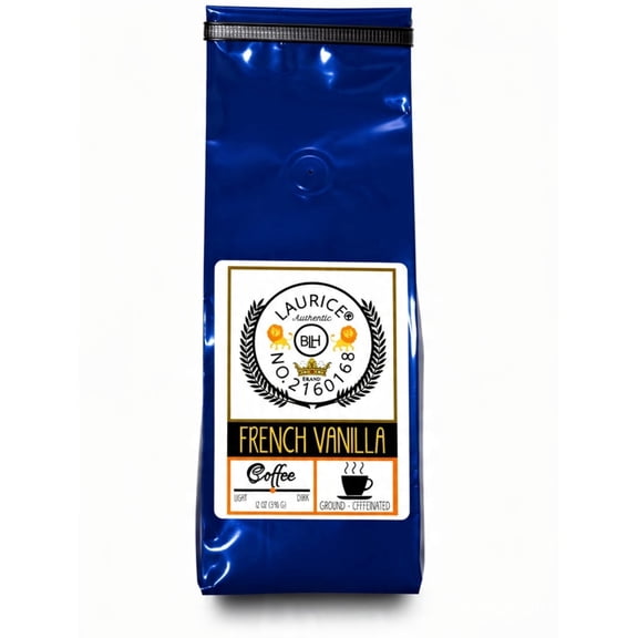 Laurice French Vanilla Ground Coffee, 12 oz