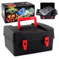 thumbnail image 1 of Suministro de 12 tipos de juegos de ataque giroscópicos explosivos con regalos de caja de herramientas de giroscopio de batalla con lanzador bidireccional, 1 of 1