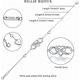 thumbnail image 3 of Women Bracelets 925 Sterling Silver Infinity Heart White Gold Plated Diamond Adjustable Bracelet Best Mother's Day Gifts For Women Girls, 3 of 4