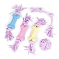 thumbnail image 3 of Dog Rope Toy Handmade 5PCS Interactive Pet Ball Toy Dog Chew Rope for Christmas, 3 of 4