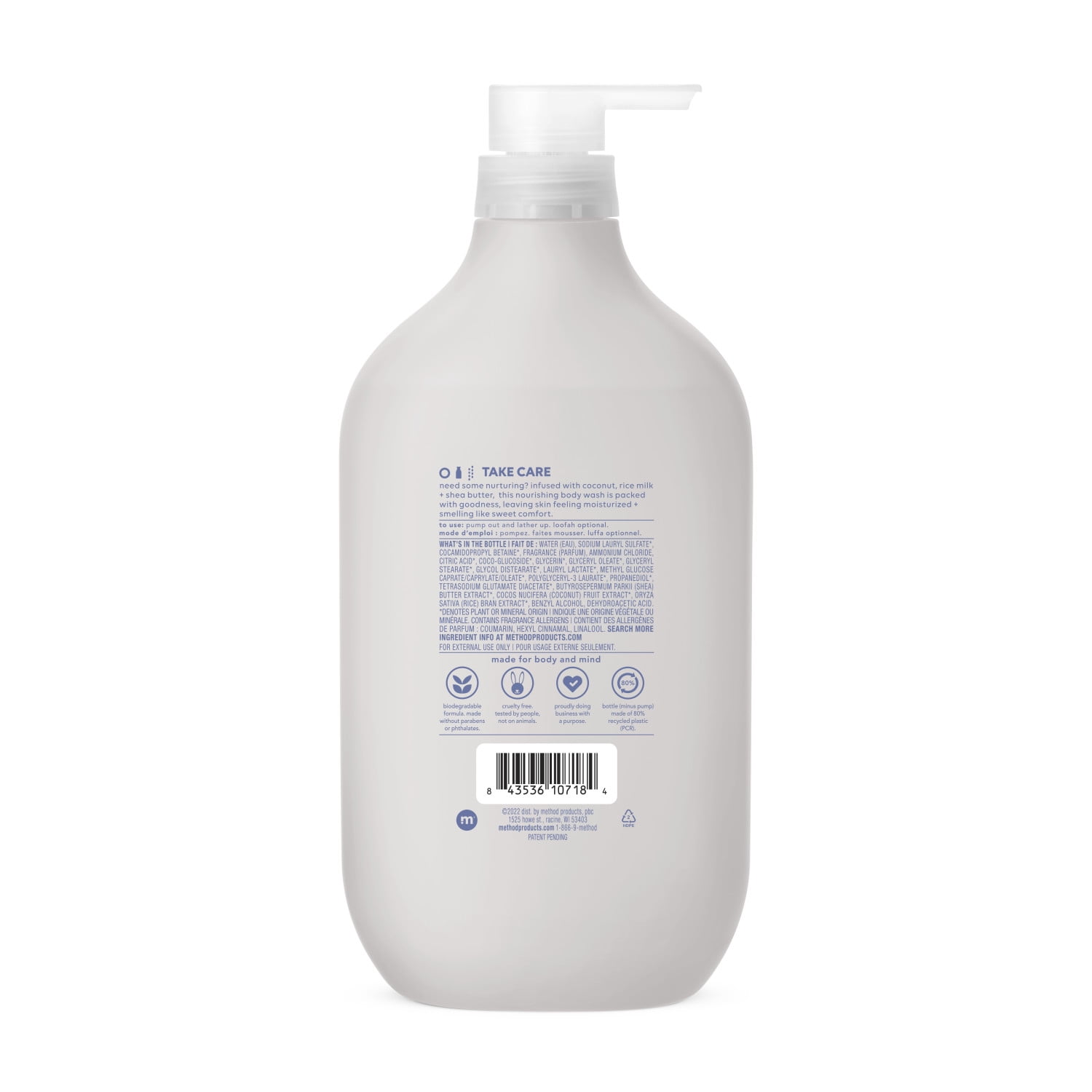 Method Body Wash, Simply Nourish, 28 fl oz