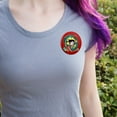 thumbnail image 2 of Geisha With The Dragon Tattoo Pinback Button Pin, 2 of 4