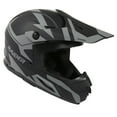 thumbnail image 6 of Raider Z7 MX Off-Road ATV UTV Adult Helmet DOT Approved - Black/Silver - 2XL, 6 of 6