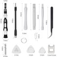 thumbnail image 3 of Mini Screwdriver Set, 115 in 1 Precision Mechanical, Multi-Purpose Combination Screwdriver Suitable for Mobile Phones Tablets Watches Photo Small Household Appliances (Black), 3 of 6