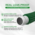 thumbnail image 6 of YYZ Expandable Garden Hose, 100ft, Lightweight, Flexible, Kink-Resistant, Durable Multi-Layer Construction, Green, with 10-Function Spray Nozzle, 6 of 8