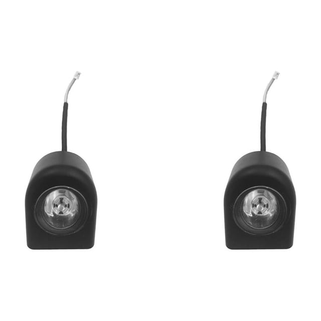 Ruiboury Electric Folding Scooter LED Light Safe Lamp Replacement Modification Front Rear Lighting Spare Parts Accessories Headlight 2Set