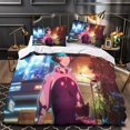 thumbnail image 3 of Cyberpunk Bedding Set (Soft Microfibre) with Duvet Cover and Zipper Closure (Single Bedding Set), 3 of 5