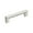Satin Nickel, variant on Amerock Composite 5-1/16 inch (128mm) Center-to-Center Satin Nickel Cabinet Pull, 25 Pack