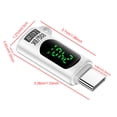 thumbnail image 4 of Pantalla digital tipo-C Adaptador 8K 60Hz Tester medidor potencia PD 240W 80 GBPS () White, 4 of 4
