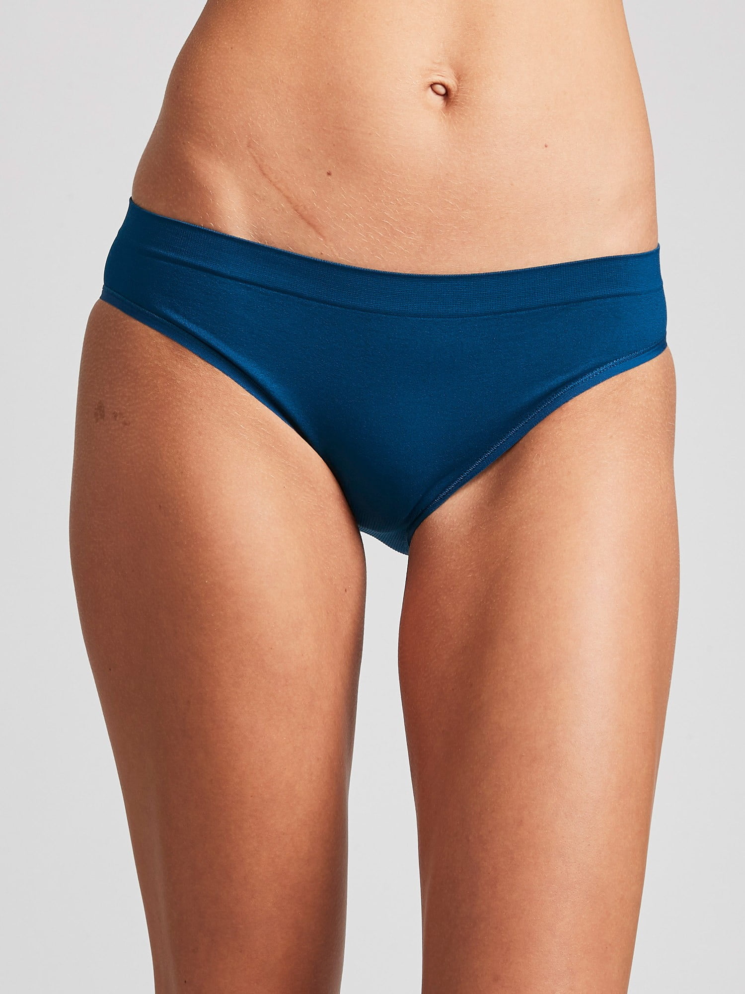 LOT 6 Women Plain Bikini Color Way SATIN CoCo Panty Underwear S/M/L/XL 38306