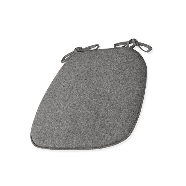 Advancent Cojín para silla, sillas de comedor, alfombrilla de asiento de sofá de cocina antideslizante con lazos, taburete suave, almohadilla de Decoración del hogar Negro Advancent HA083994-01