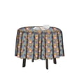 thumbnail image 1 of eloria Flamingo Printed Round Table Cloth Resistant Washable Decorative Table Cover for Dining Table, 1 of 1