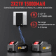 thumbnail image 3 of Soplador Aire Electrica Inalambricas 1800w 800cfm 15000mah2 Malubero, Rojo, 3 of 5