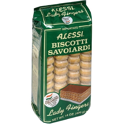 Vigo Lady Fingers Biscotti Savoiardi, 14 oz, (Pack of 10) by Alessi