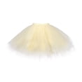 thumbnail image 3 of Skirts for Women Carnival Dance Party Holiday Party Tutu Ballet Casual Comfortable Womens Skirt Beige M, 3 of 4