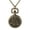 C, variant on Women's Analog Quartz Skeleton Pocket Watch: Arabic Numeral Necklace Sweater Chain Watch - Suitable for All Seasons