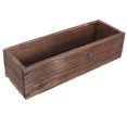 thumbnail image 4 of Generic Wood Flower Pot 1 x 1 x 1 Natural Wooden Rustic Planter with Exquisite Workmanship, 4 of 7