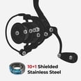 thumbnail image 5 of Piscifun Folding Handle Spinning Reel Size 4000, Reversible Left and Right Hand Retrieve, Freshwater and Saltwater Fishing Reel, 5 of 8