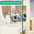thumbnail image 4 of Tirador de puerta de cristal para ducha Alise L7000 SUS304, cromado, 4 of 6