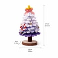 thumbnail image 3 of Kiddiway Christmas Tree Craft Kit — DIY Holiday Material Pack for Tabletop Decor, Family Fun Activity, Creative Arts and Crafts Project, 3 of 6