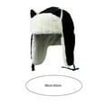 thumbnail image 6 of Lohuatrd Women Warm Trapper Hat with Cat Ears Thickened Windproof Ear Cozy Velvet lined Ladies Hat, 6 of 8