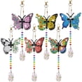 thumbnail image 3 of Home Decor 6Pcs Diy Butterfly Art Wind Chimes Kits | Decorate with Double Sided, 3 of 8