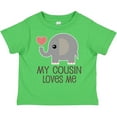 thumbnail image 3 of Inktastic My Cousin Loves Me Boys or Girls Toddler T-Shirt, 3 of 5