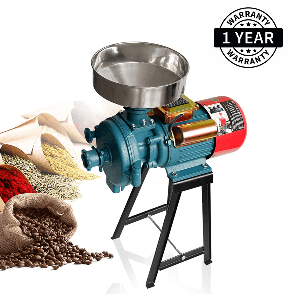 Electric Grinder Mill Grain Corn 3000W Wheat Feed//Flour Wet /&Dry Cereal Machine