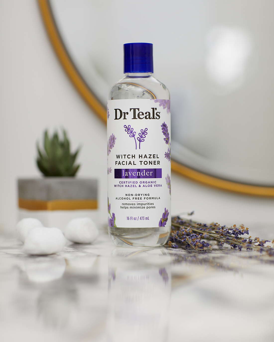 dr teal's lavender witch hazel facial toner