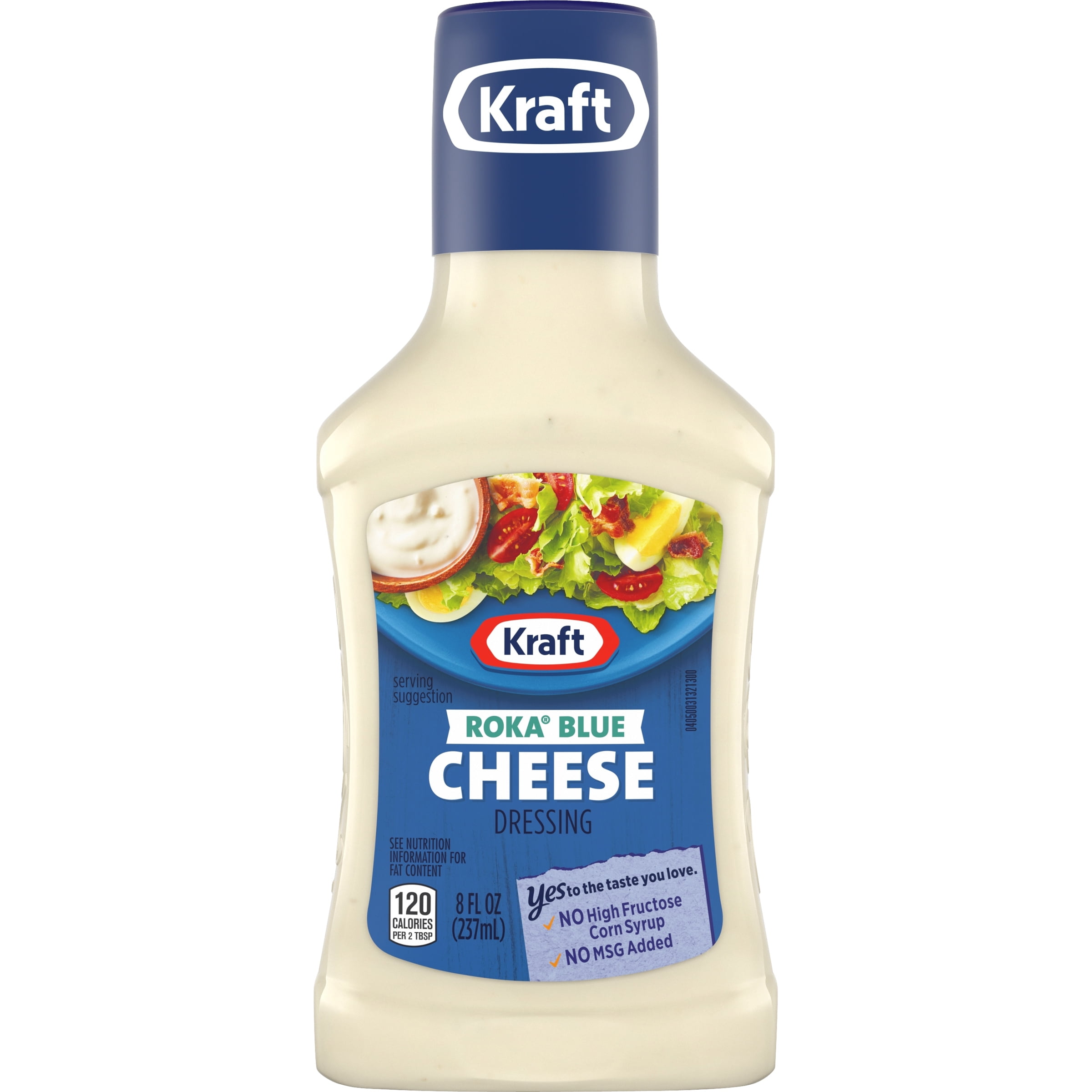 Kraft Roka Blue Cheese Dressing, 8 fl oz Bottle