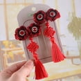 thumbnail image 2 of breaise Kids Baby Girls Lunar Chinese New Year Hairpin Hair Clip Accessories, 2 of 2