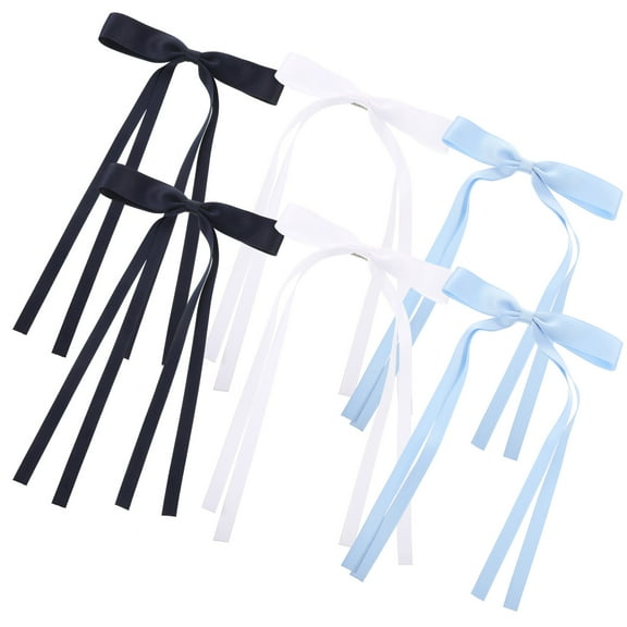 Bow Hairpin Ribbon Clip Teen Girl Accessories Clips for Bows Barrette Women Miss