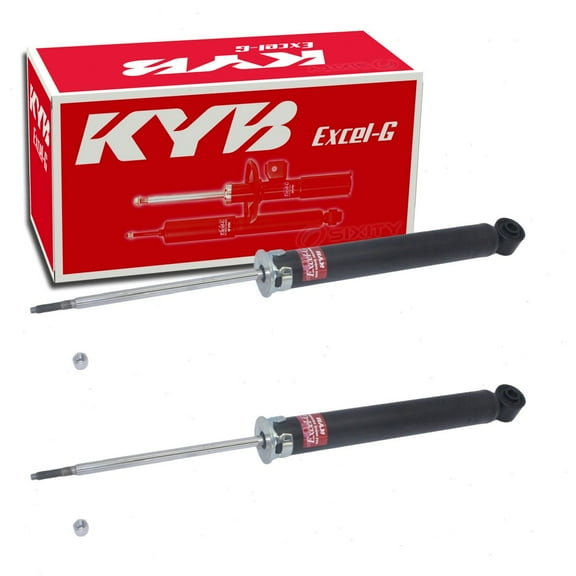 2 pc Rear Shock Absorbers compatible with Chevrolet Malibu 2013-2015