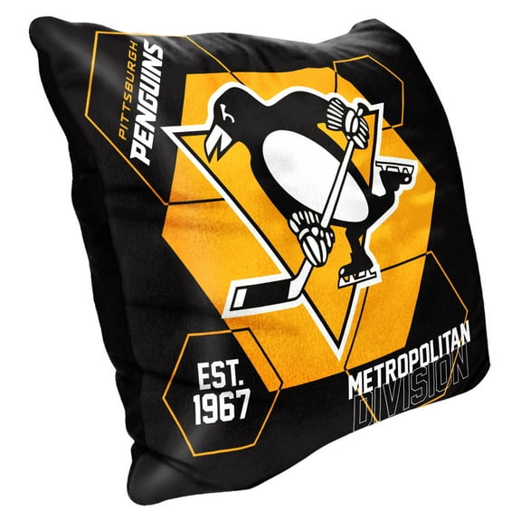 The Northwest Group  Pittsburgh Penguins 16" x 16" Connector Velvet Pillow