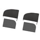 thumbnail image 2 of 4 Piezas Parasoles Genéricos para Ventana de Coche para Accesorios de Coche de Bebé Malla Transpirable Protección de Privacidad Parasoles de Coche, 2 of 7