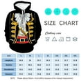 thumbnail image 4 of WHNBCW Men's Hoodie With an Image of Men's Pirate Costume, Funny Pirate Sweatshirt, 4 of 7