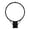 Basketball Rim, variant on amagogo Basketball Hoop, Replacement Wall-Mounted Backboard, Classic Portable Court Hoop 45cm