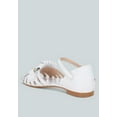 thumbnail image 3 of Ramita Horsebit Fringe Flat Sandals, 3 of 10