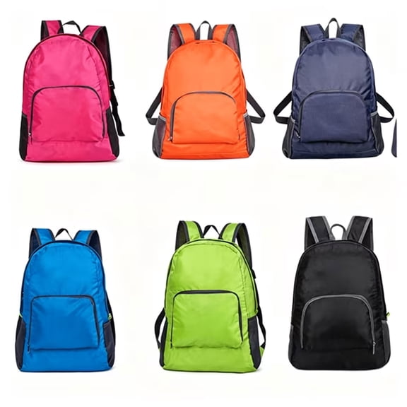 GASTROPOD 6 Pack Backpacks in Bulk,17 Inches Basic Back Pack for Adult,Bulk Backpacks for Homeless Supplies Wholesale Backpack Lightweight Outdoor Travel Book Bags (6 Color)