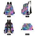 thumbnail image 4 of FORMRS Mini Backpack Purse for Women Quilted Travel Daypack Casual Shoulder Bag, Colorful Starfish, 4 of 7