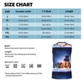 thumbnail image 6 of Bixox Men's Lantern On Snow Printed Shirt Sleeveless Fitness Tank Top-X-Large, 6 of 7