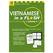 Vietnamese in a Flash Kit Volume 1: 448 cards; 16-page reference booklet in a 6 x 9 box (Tuttle Flash Cards)